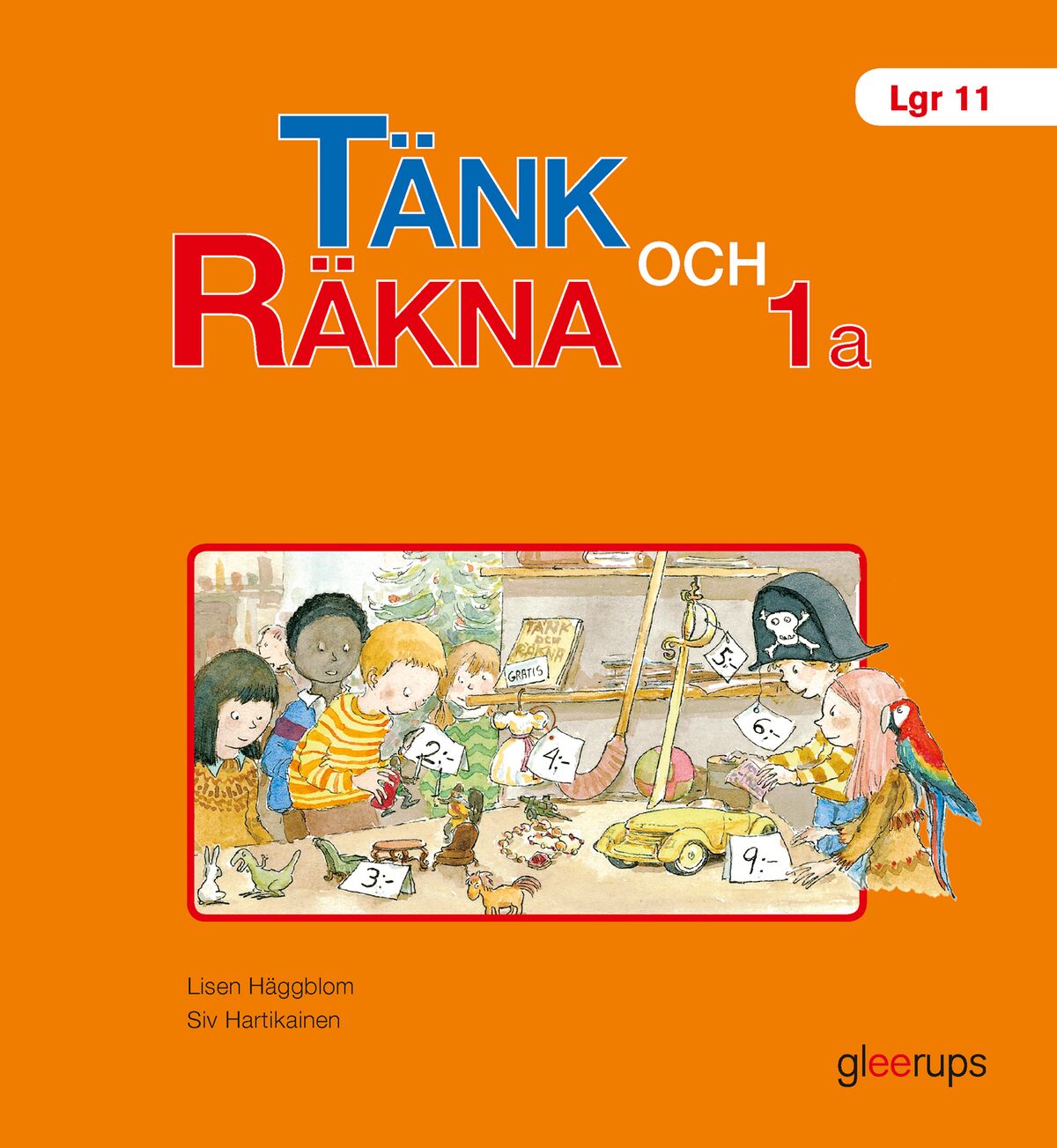 Omslag: Tänk och räkna 1A Grundbok