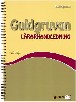 Omslag: Mattegruvan 1-3 Guldgruvan Lärarhandl