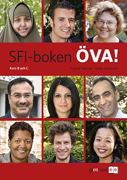 Omslag: SFI-boken ÖVA! Kurs B och C
