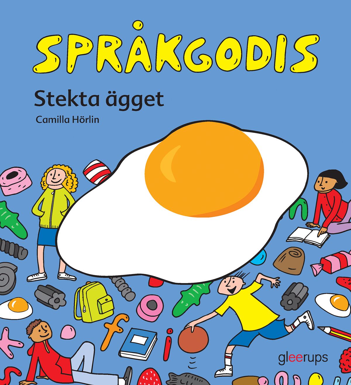Omslag: Språkgodis Stekta ägget