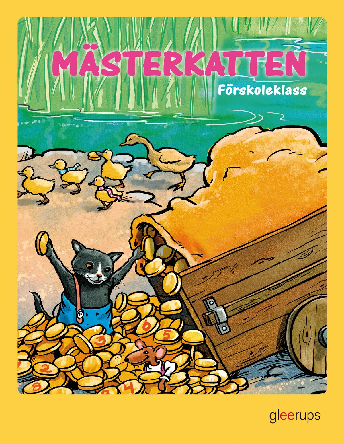 Omslag: Mästerkatten Förskoleklass