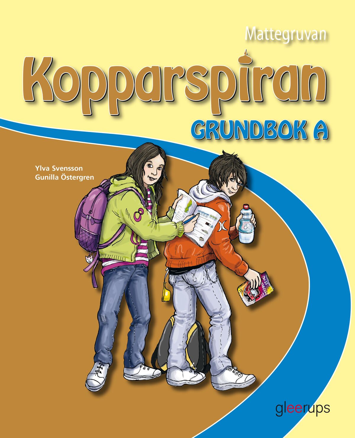 Omslag: Mattegruvan 4-6 Kopparspiran Grundbok A