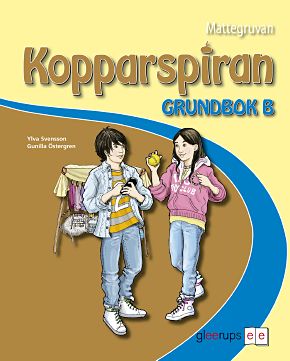 Omslag: Mattegruvan 4-6 Kopparspiran Grundbok B