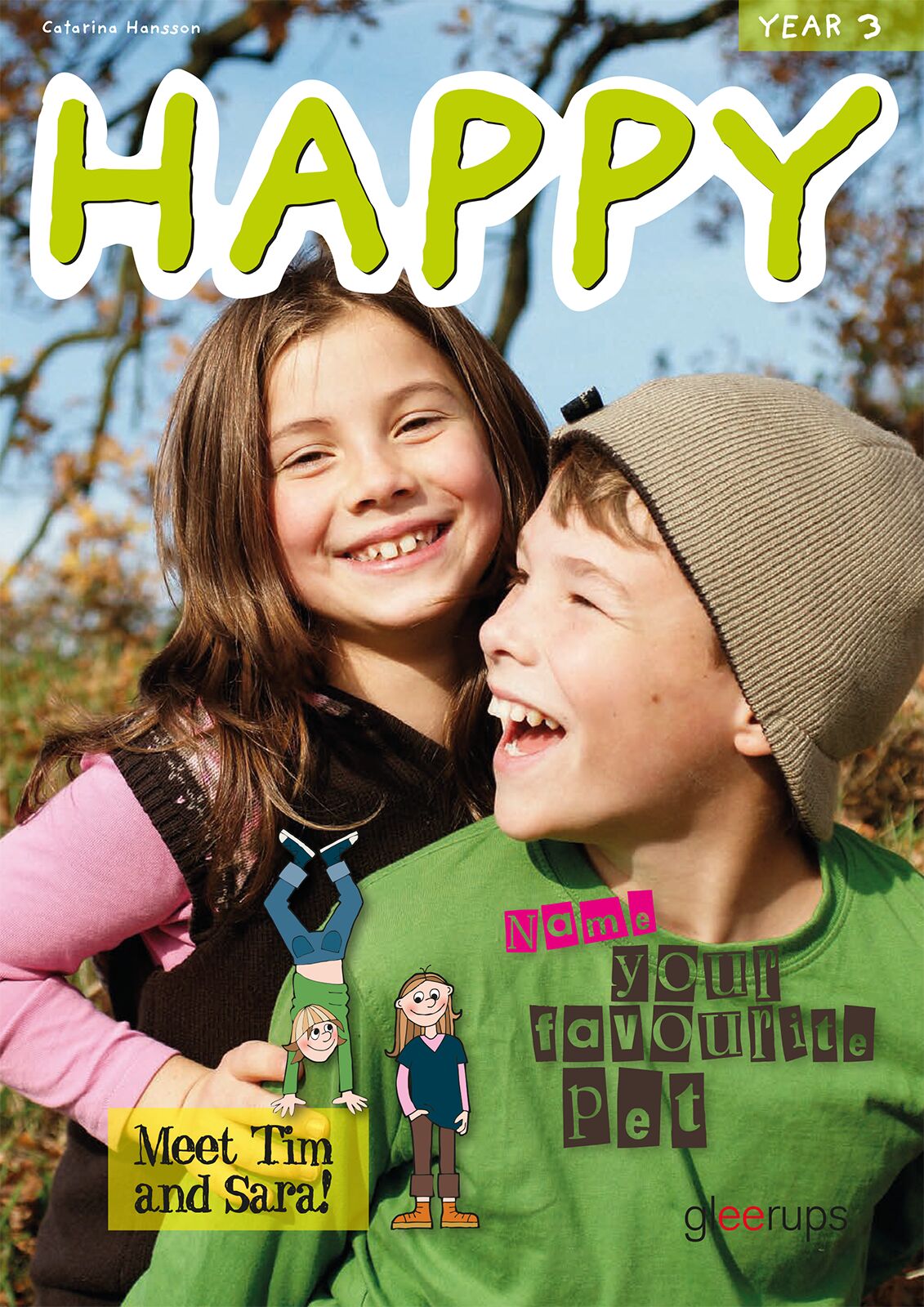 Omslag: Happy Textbook Year 3