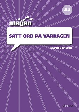 Omslag: Stegen - Sätt ord på vardagen (A4)