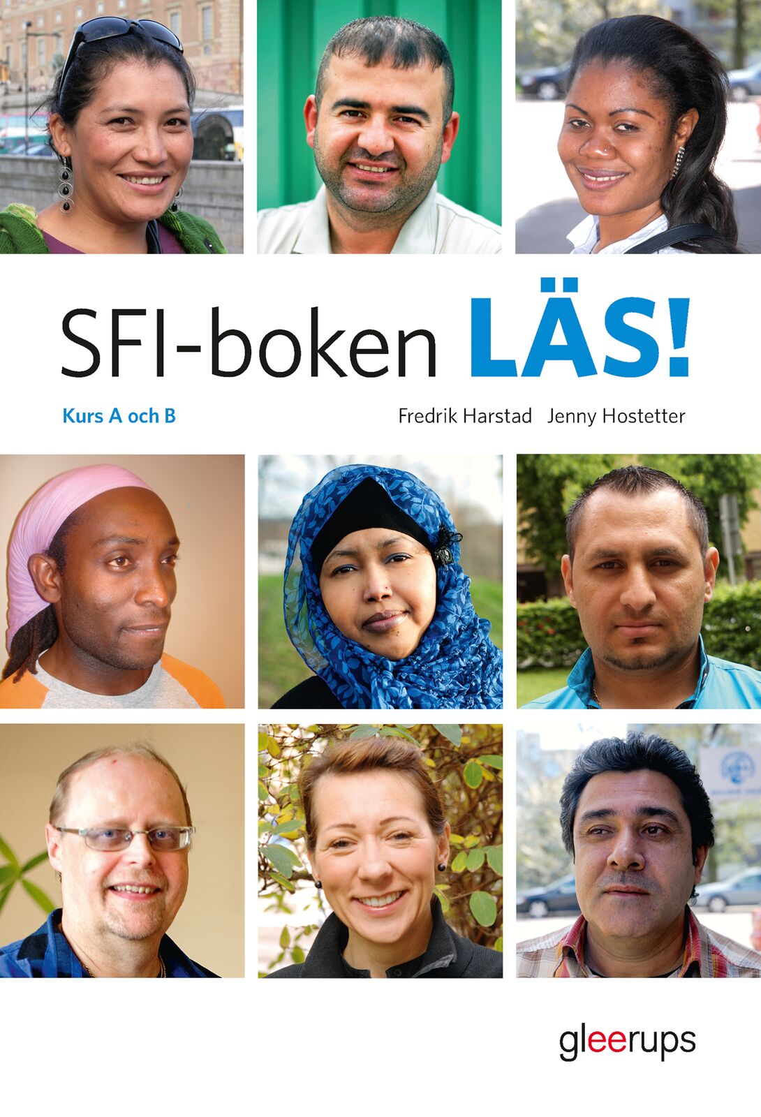 Omslag: SFI-boken LÄS! Kurs A och B inkl CD