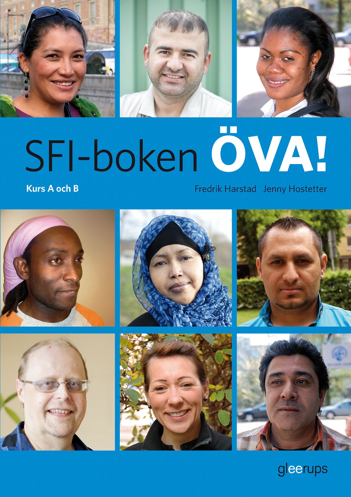 Omslag: SFI-boken ÖVA! Kurs A och B