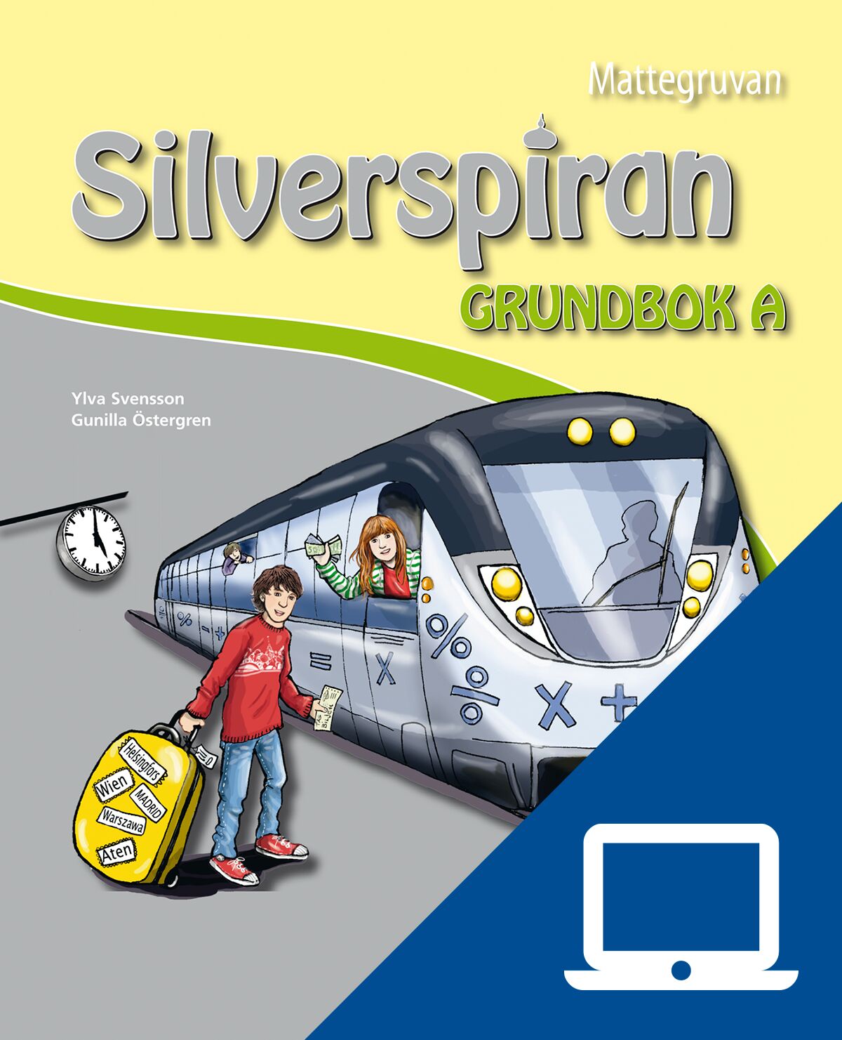 Omslag: Mattegruvan 4-6 Silverspiran Grundbok A