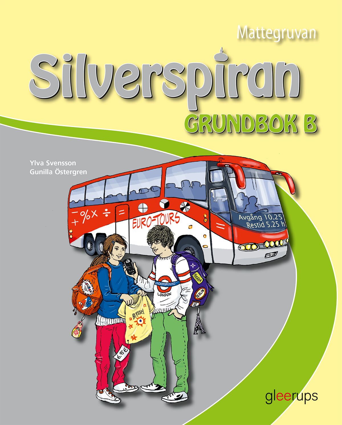 Omslag: Mattegruvan 4-6 Silverspiran Grundbok B