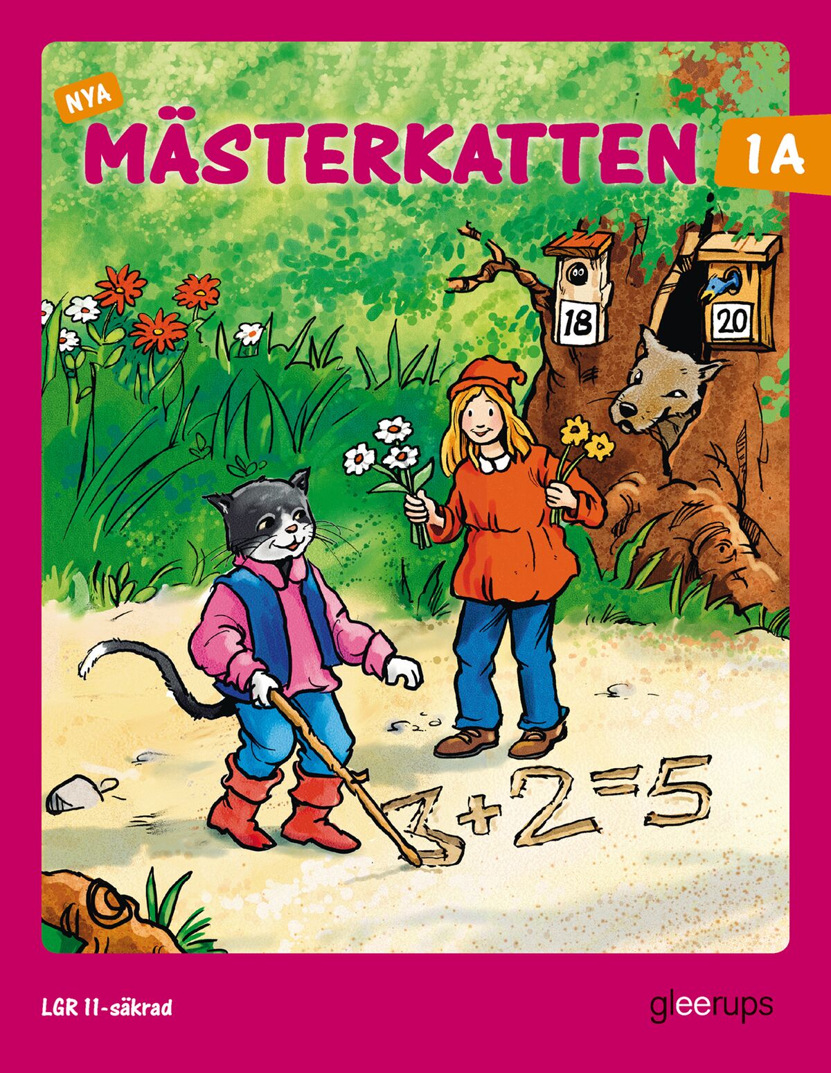Omslag: Mästerkatten 1A Grundbok