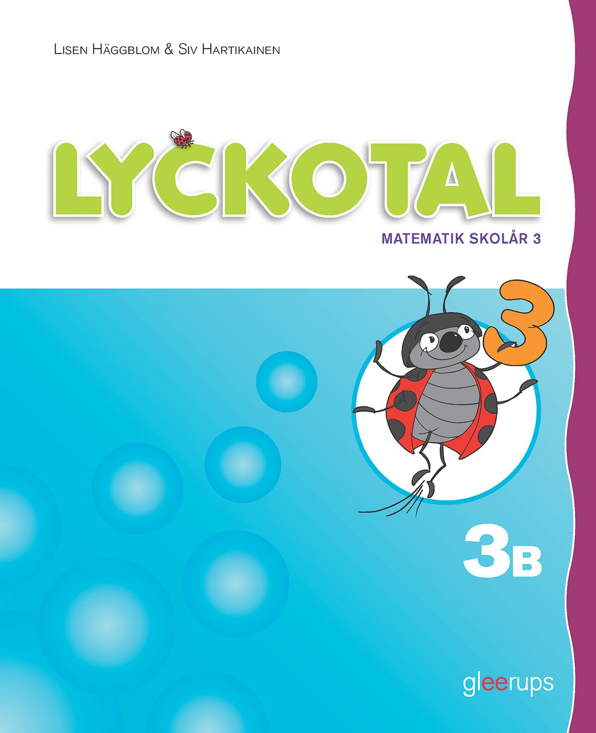 Omslag: Lyckotal 3B Grundbok