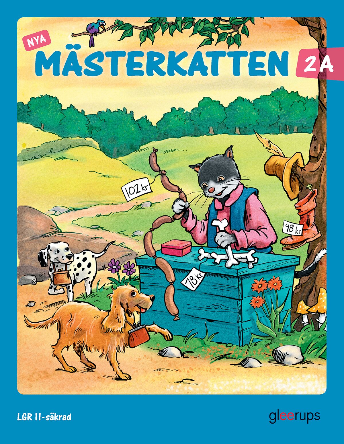 Omslag: Mästerkatten 2A Grundbok