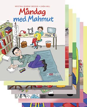 Omslag: Småböcker Veckodagarna mån-sön (7 böcker)