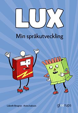 Omslag: Lux Min språkutveckling Blå