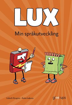 Omslag: Lux Min språkutveckling Orange