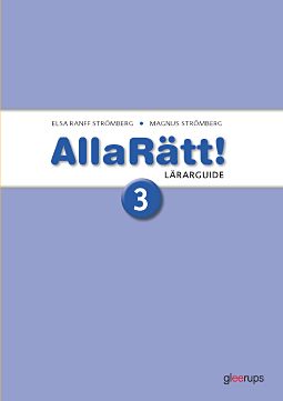 Omslag: Alla rätt! 3 Lärarguide