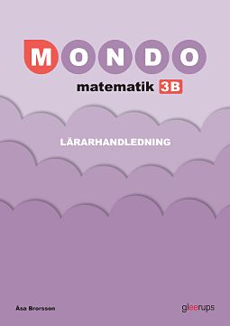 Omslag: Mondo matematik 3B Lärarhandledning