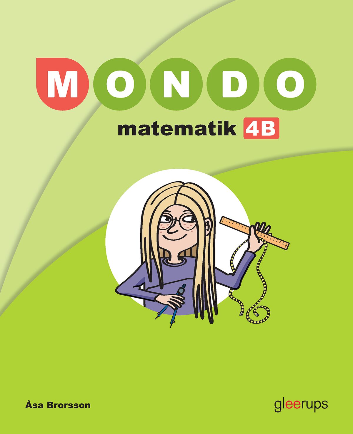 Omslag: Mondo Matematik 4B Elevbok