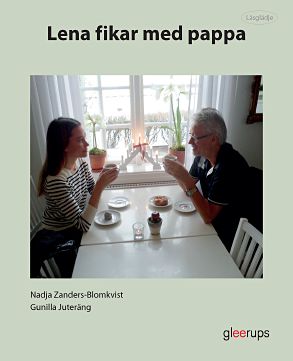 Omslag: Lena fikar med pappa