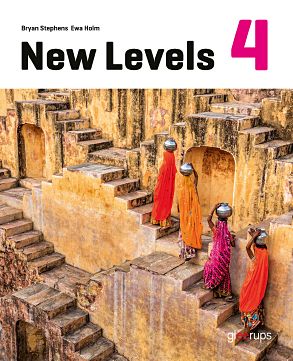 Omslag: New Levels 4, elevbok