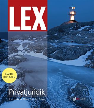 Omslag: LEX Privatjuridik, fakta- och övningsbok