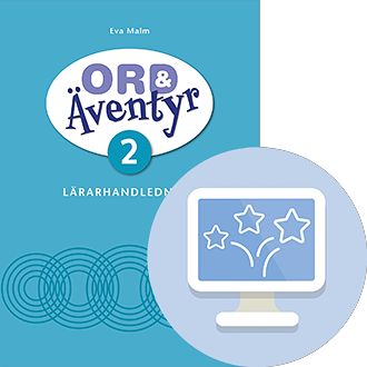 Omslag: Ord & Äventyr 2, Lärarpaket inkl elevträning
