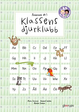 Omslag: Läs med Majk och Sam 1, Klassens djurklubb, arbetsbok