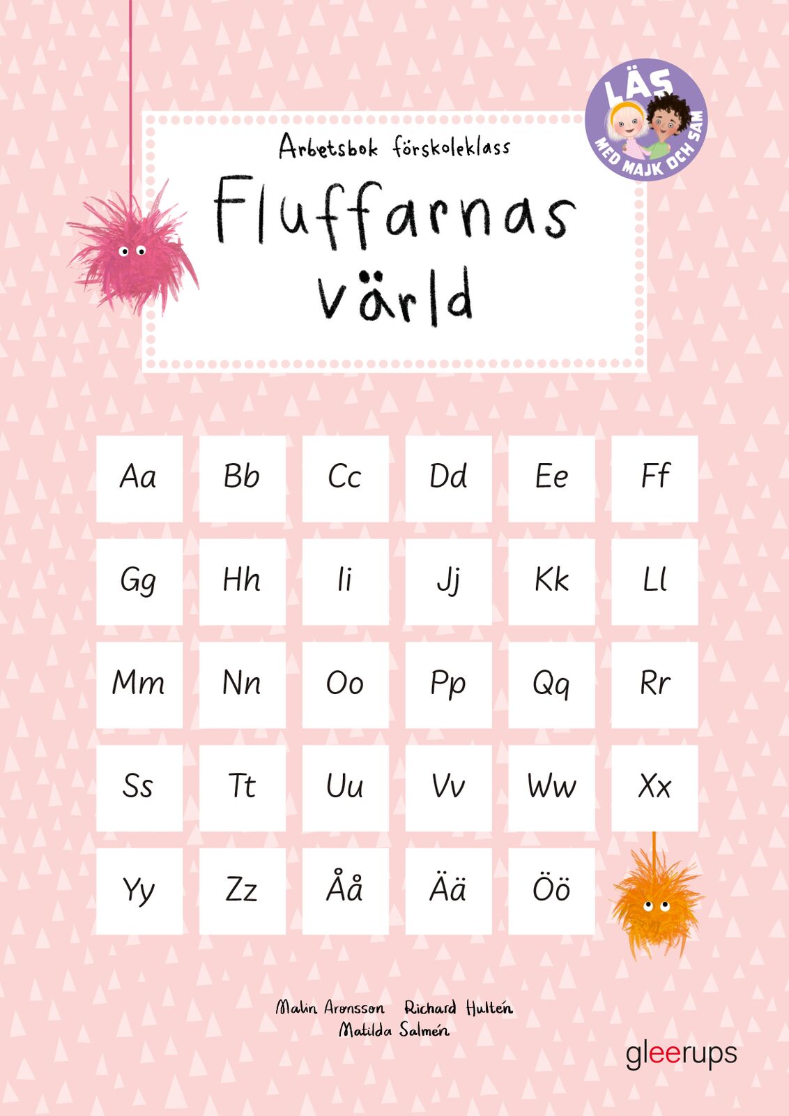 Omslag: Läs med Majk och Sam F-klass, Fluffarnas värld, arbetsbok