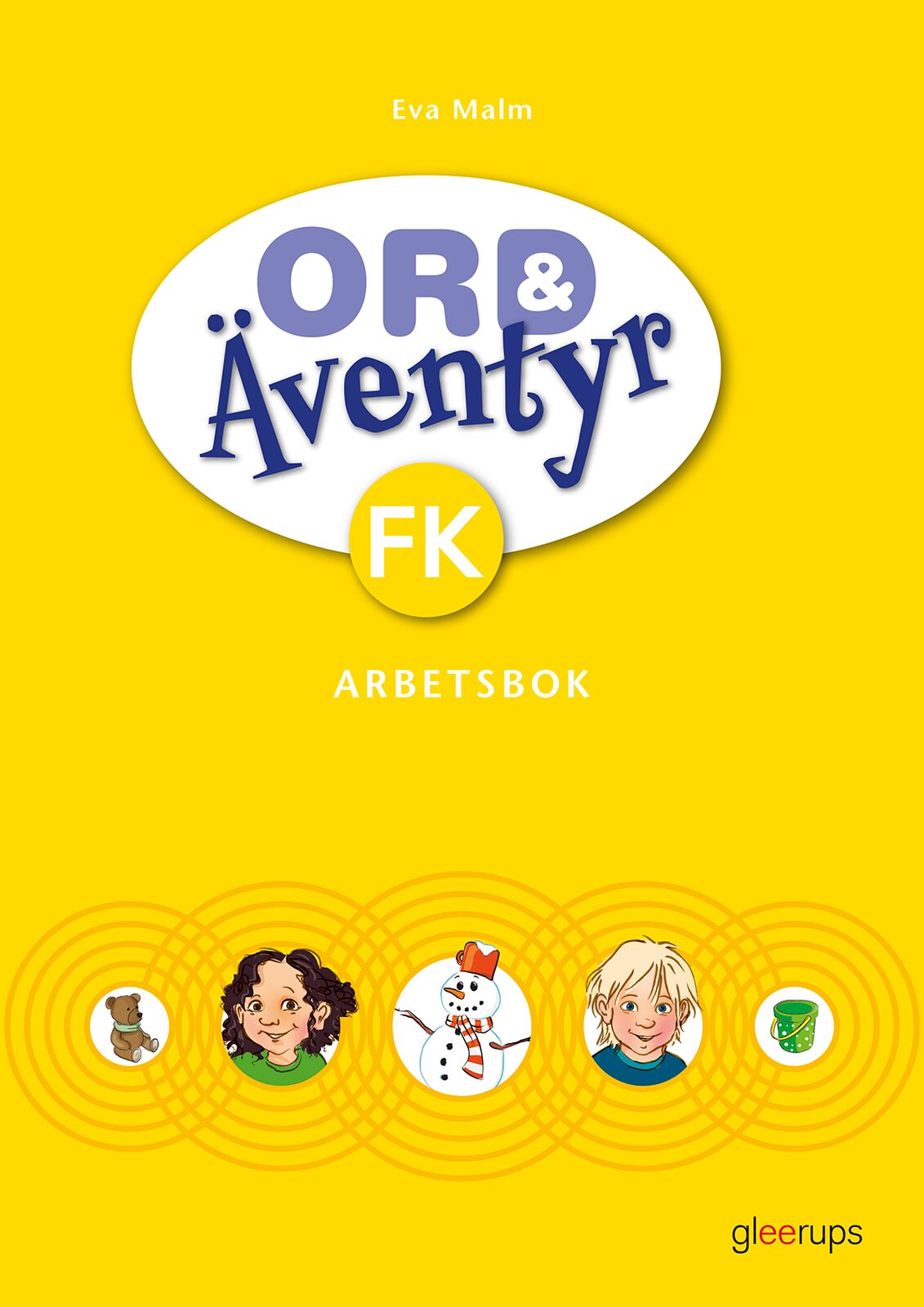 Omslag: Ord & Äventyr Förskoleklass, Arbetsbok