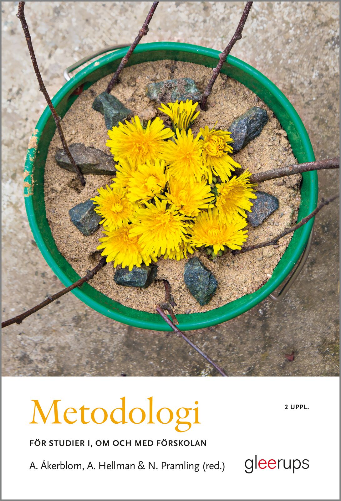 Omslag: Metodologi – för studier i, om och med förskolan, 2 upp