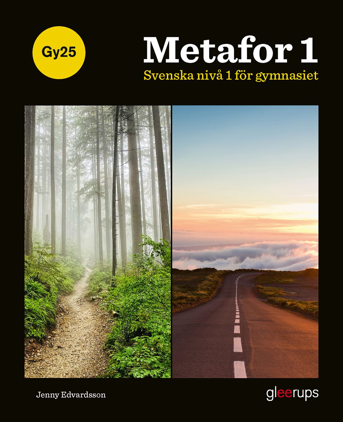Omslag: Metafor svenska 1, bok, Gy25