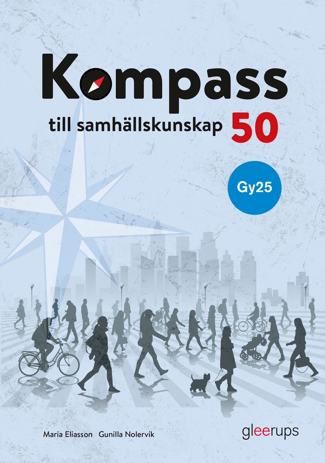 Omslag: Kompass till samhällskunskap 50, bok, Gy25