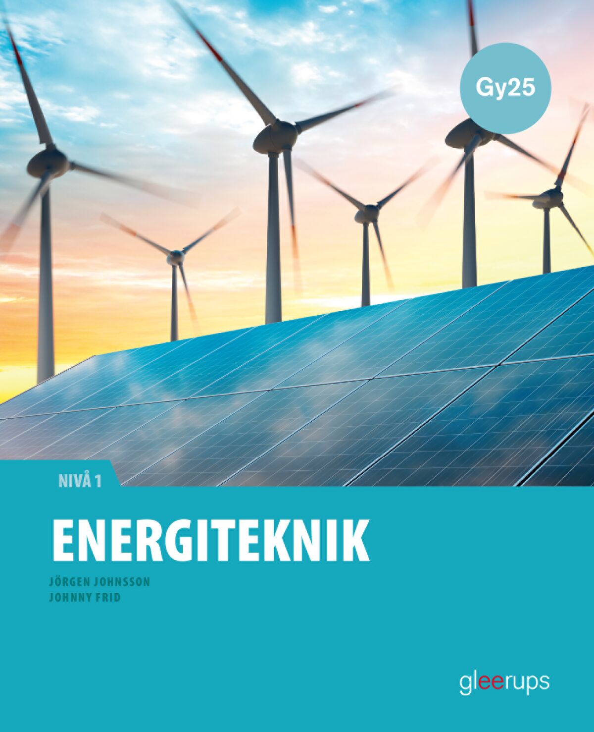 Omslag: Energiteknik 1, faktabok, Gy25