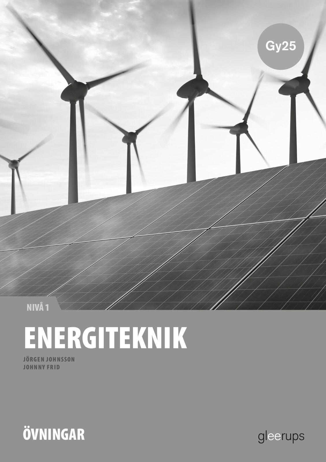 Omslag: Energiteknik 1, instuderingsuppgifter, Gy25