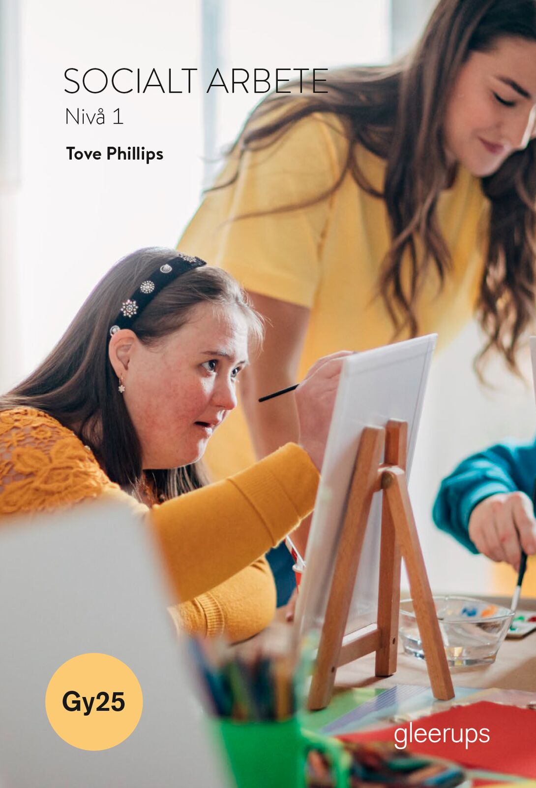 Omslag: Socialt arbete 1, bok, Gy25