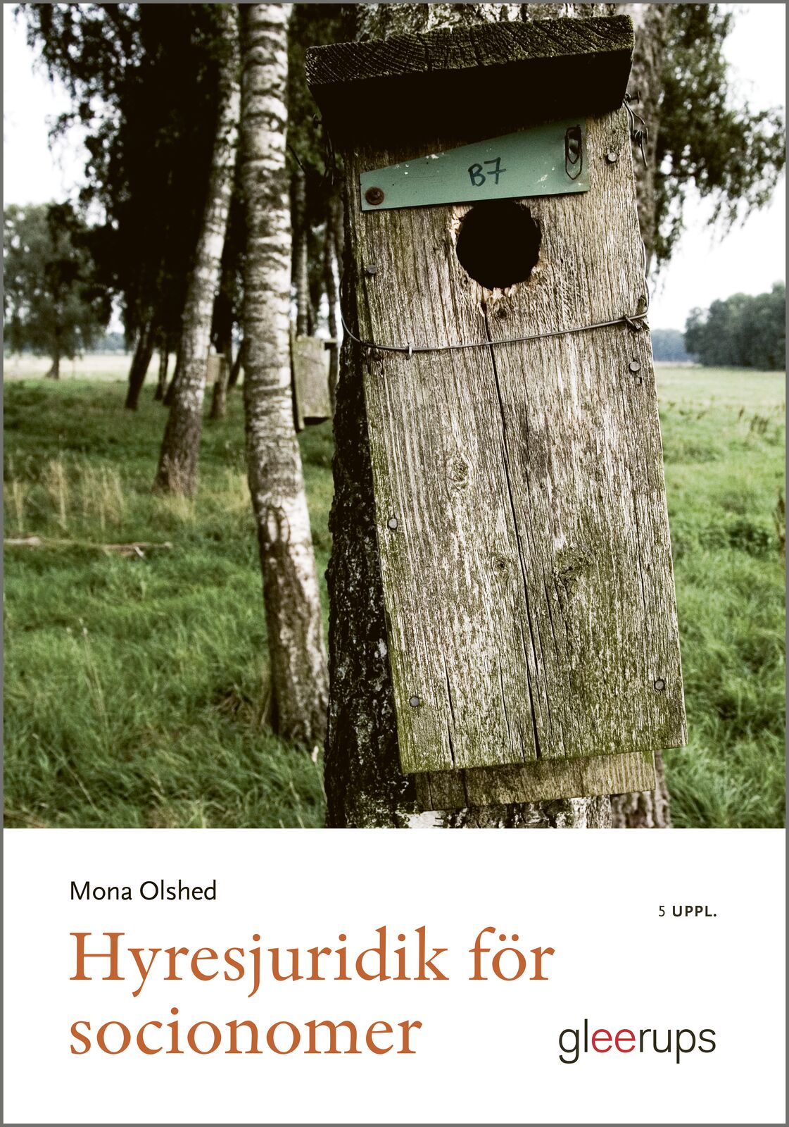 Omslag: Hyresjuridik för socionomer