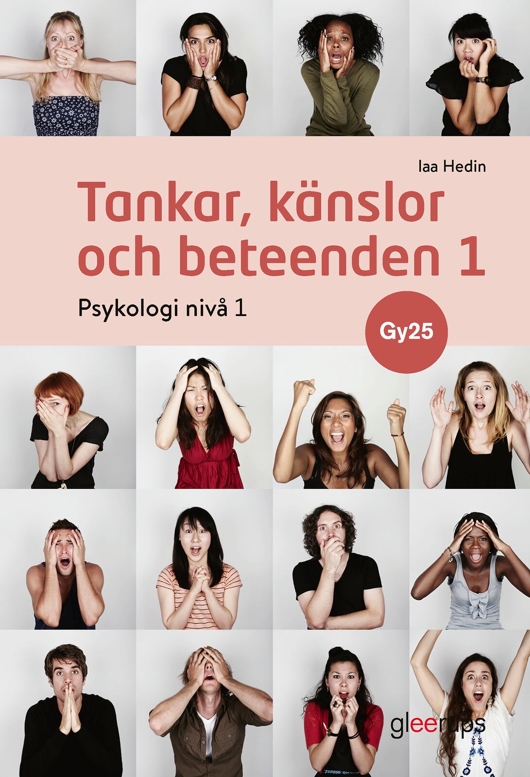 Omslag: Tankar, känslor och beteenden Psykologi 1, bok, Gy25