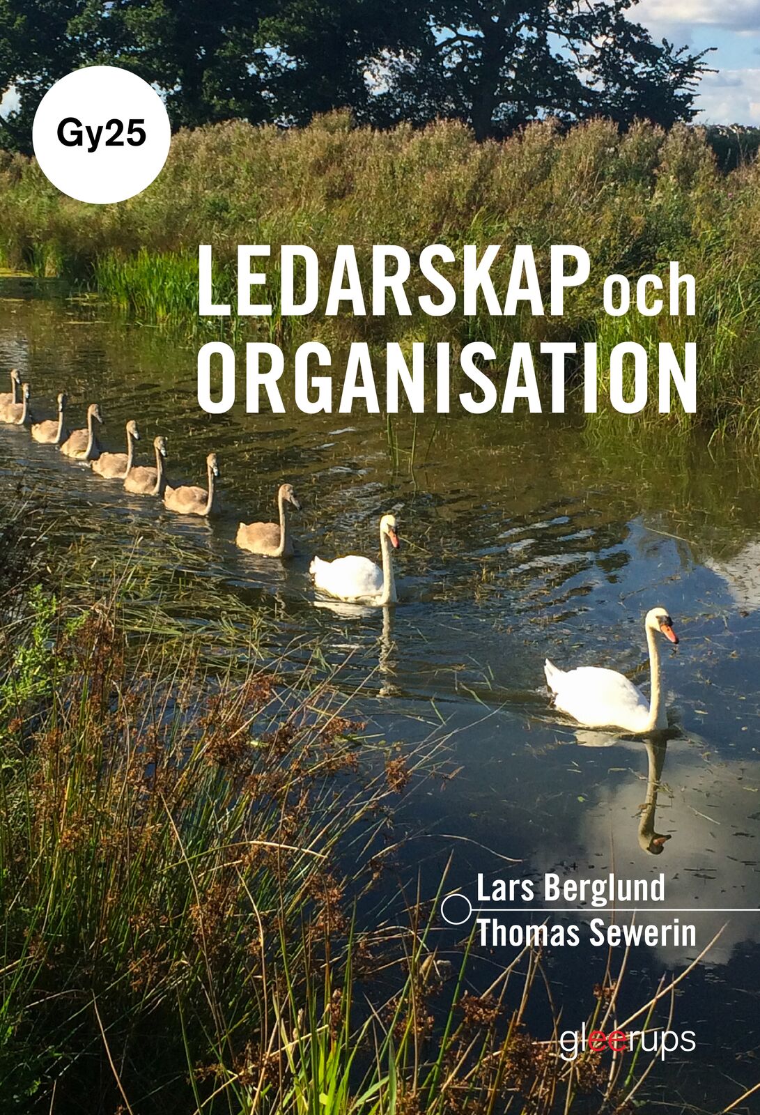 Omslag: Ledarskap och organisation, bok, Gy25