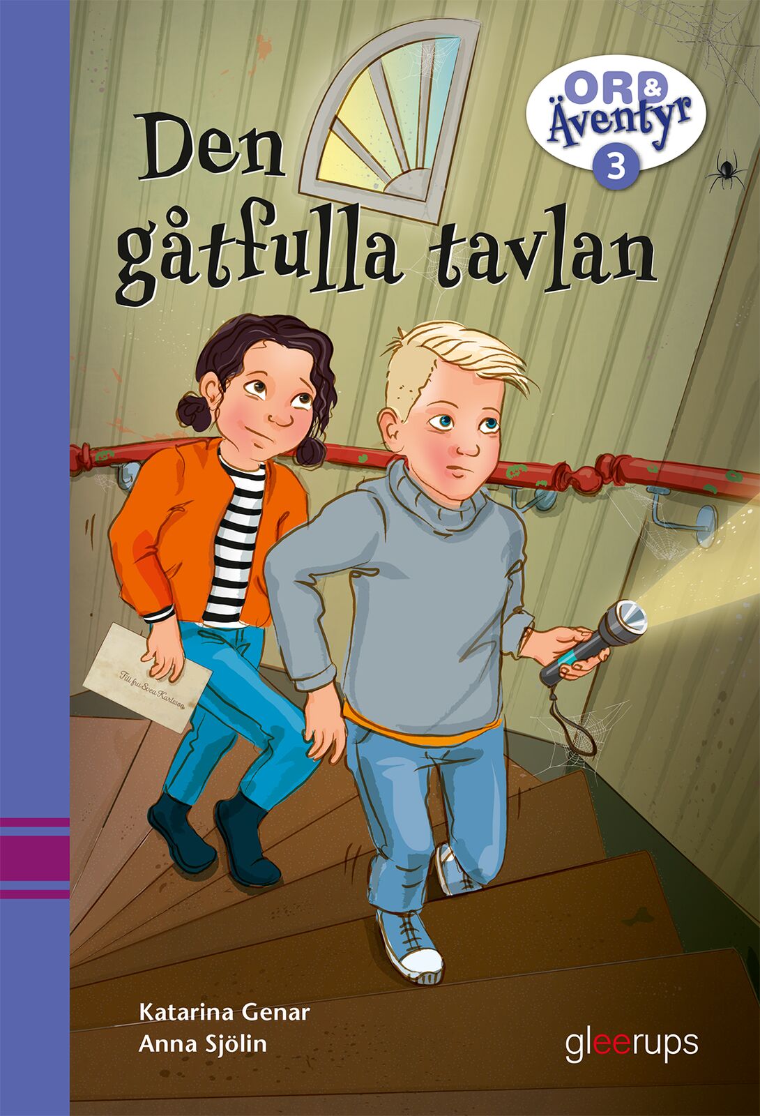 Omslag: Ord & Äventyr läsebok 3 Start, Den gåtfulla tavlan