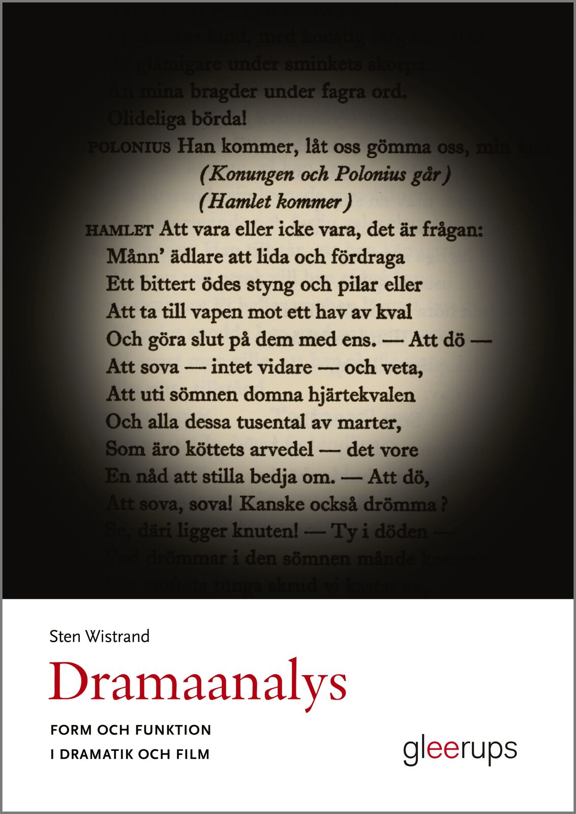 Omslag: Dramaanalys : Form och funktion i dramatik och film