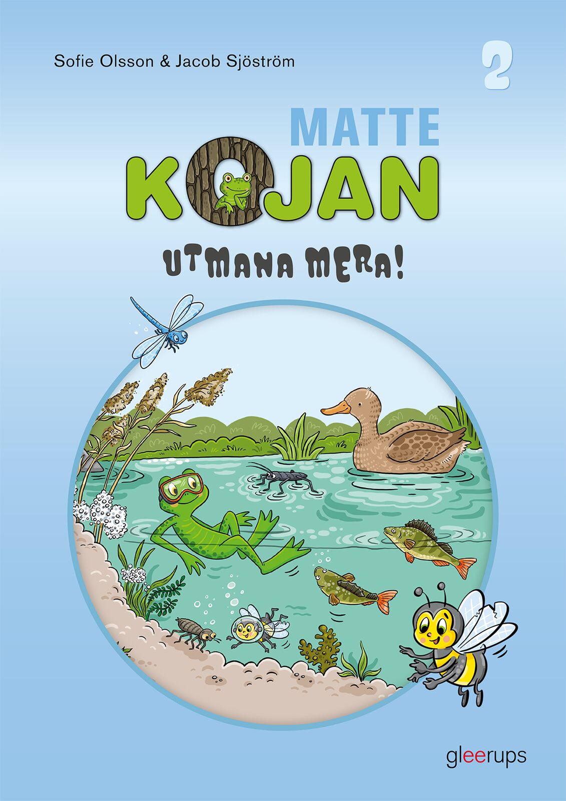 Omslag: Mattekojan 2, Utmana mera! 5-pack