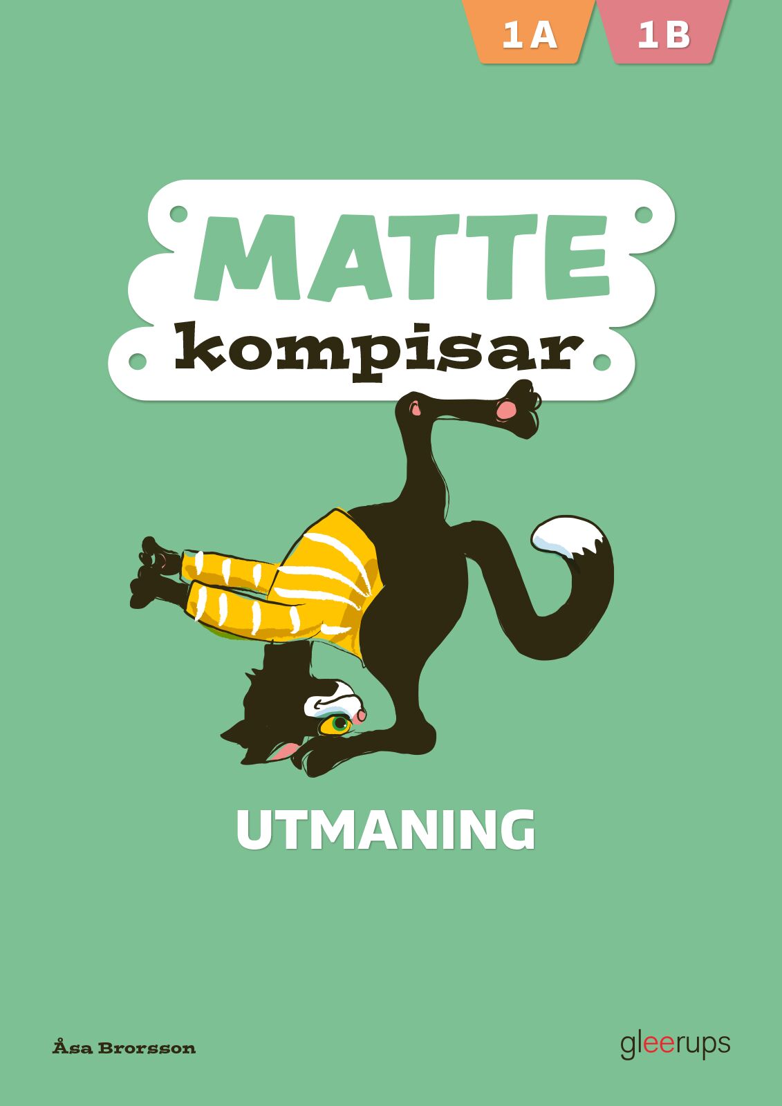 Omslag: Mattekompisar 1, utmaningsbok, 5-pack