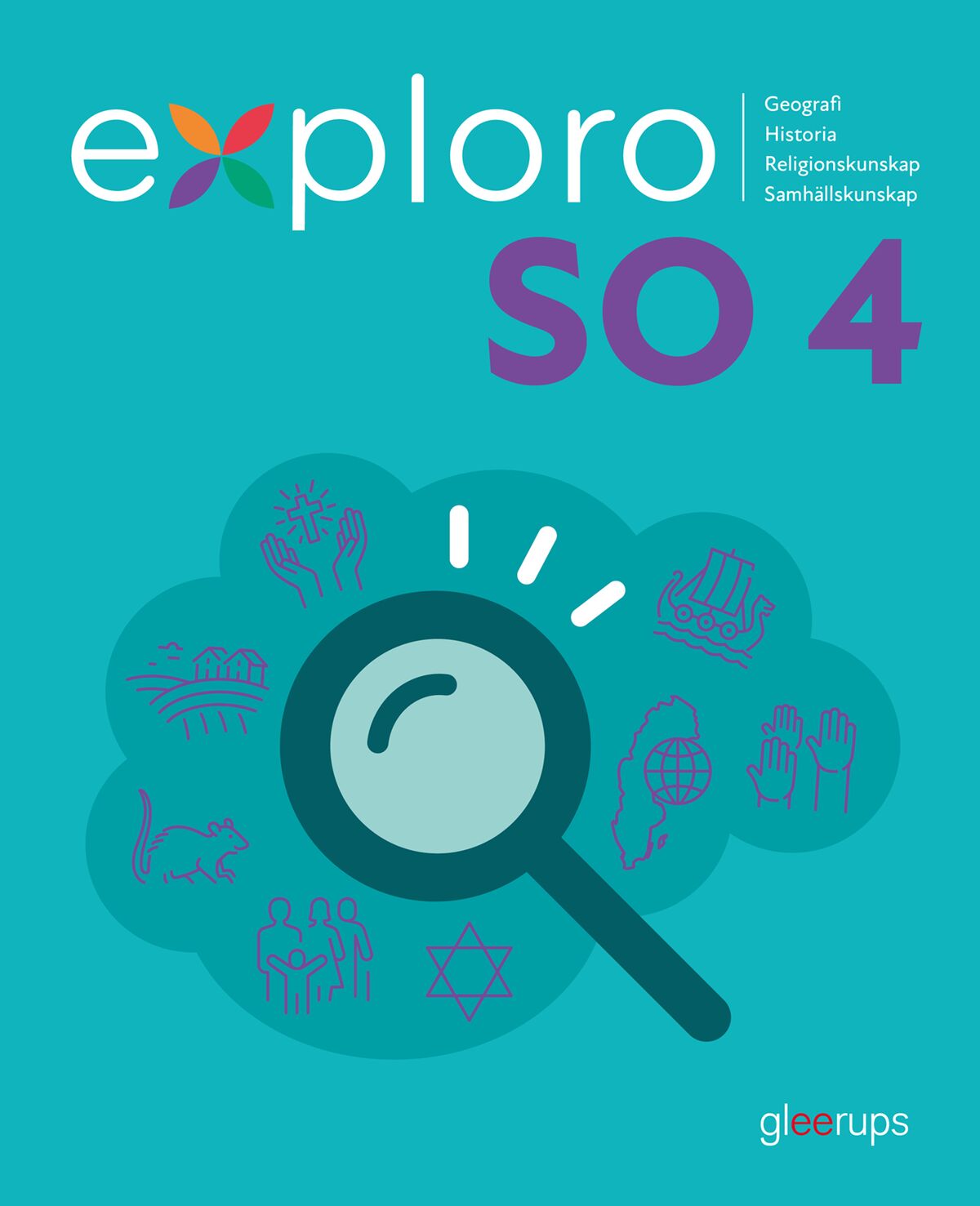 Omslag: Exploro SO åk 4, grundbok