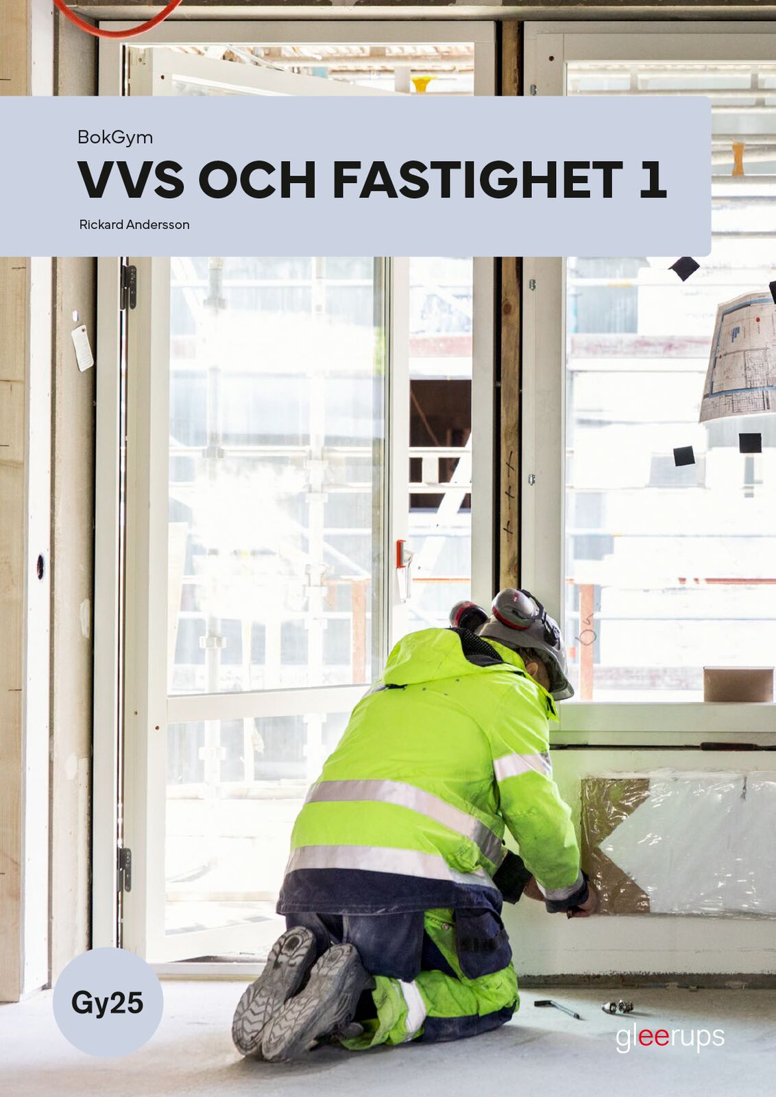 Omslag: BokGym VVS och fastighet 1, bok, Gy25