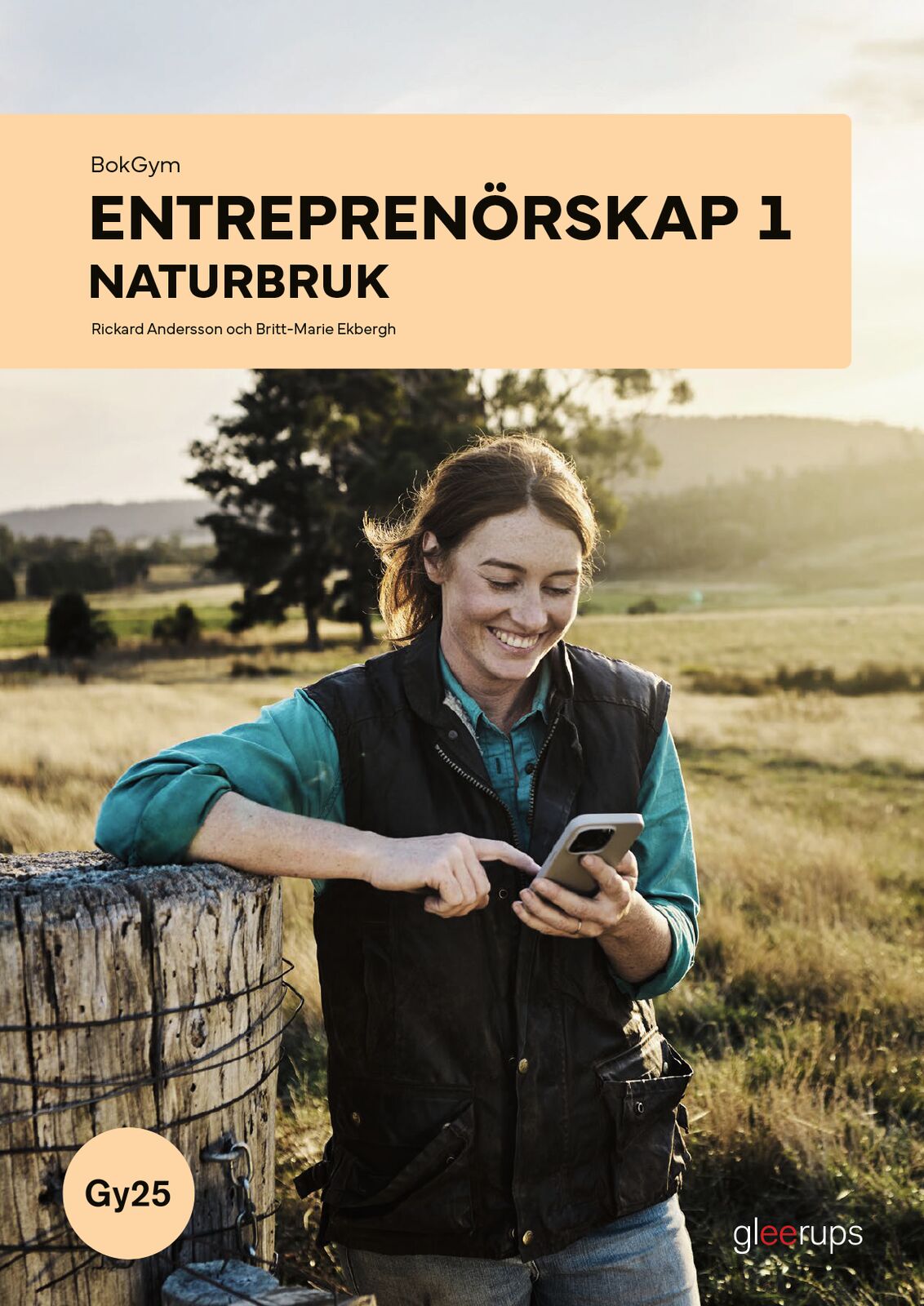 Omslag: BokGym Entreprenörskap 1, Naturbruk, bok, Gy25