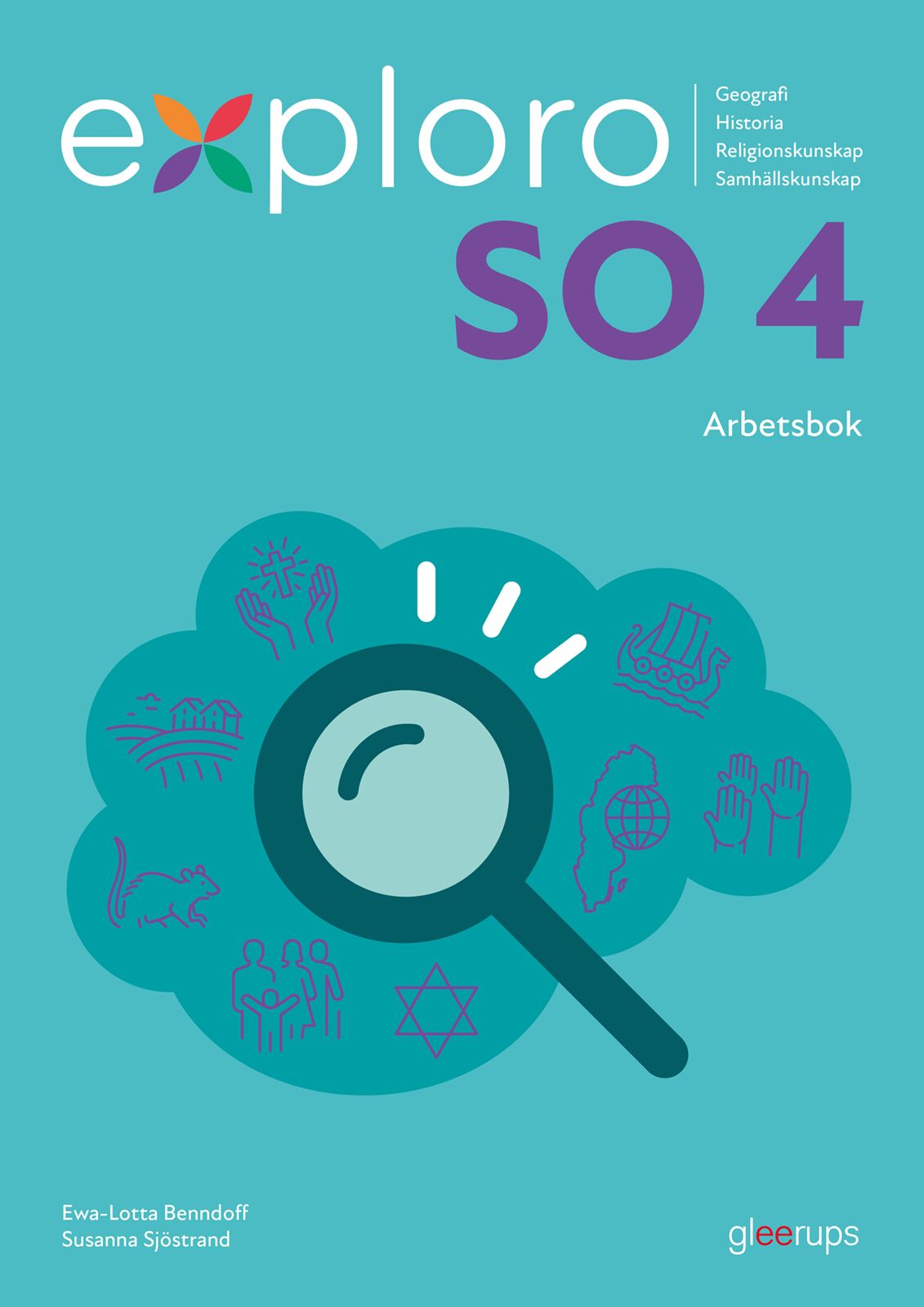 Omslag: Exploro, SO åk 4, arbetsbok