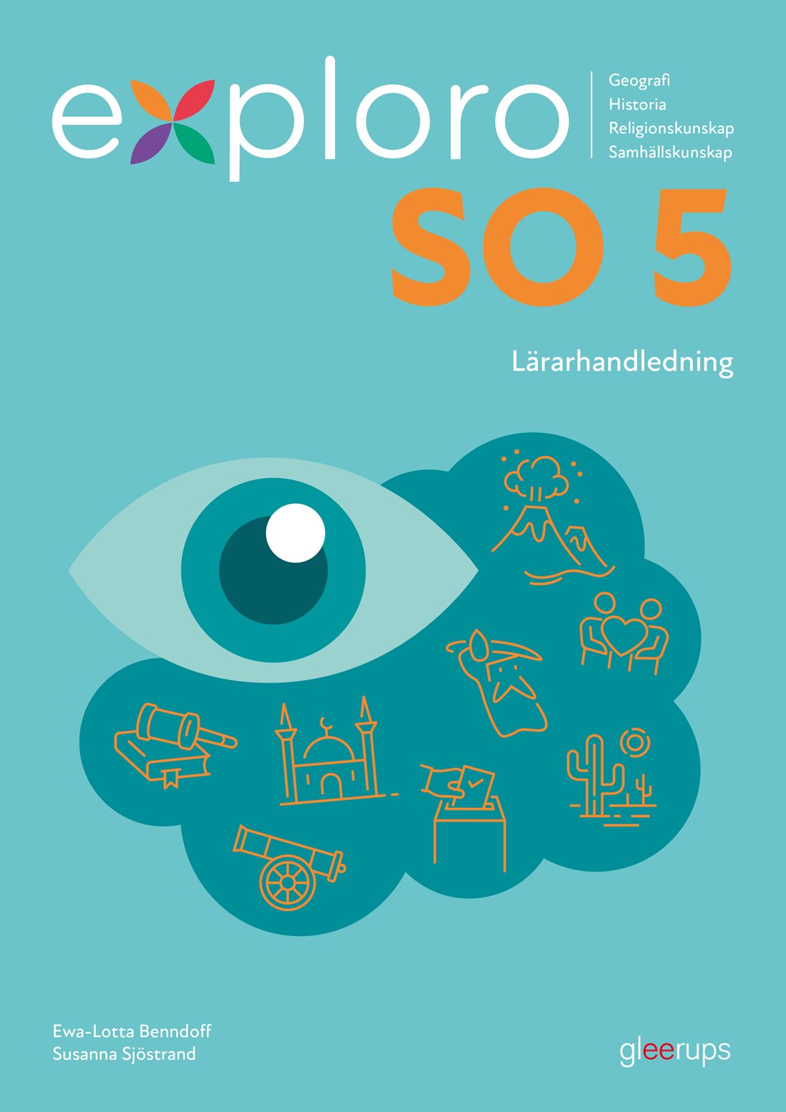Omslag: Exploro, SO åk 5, lärarhandledning