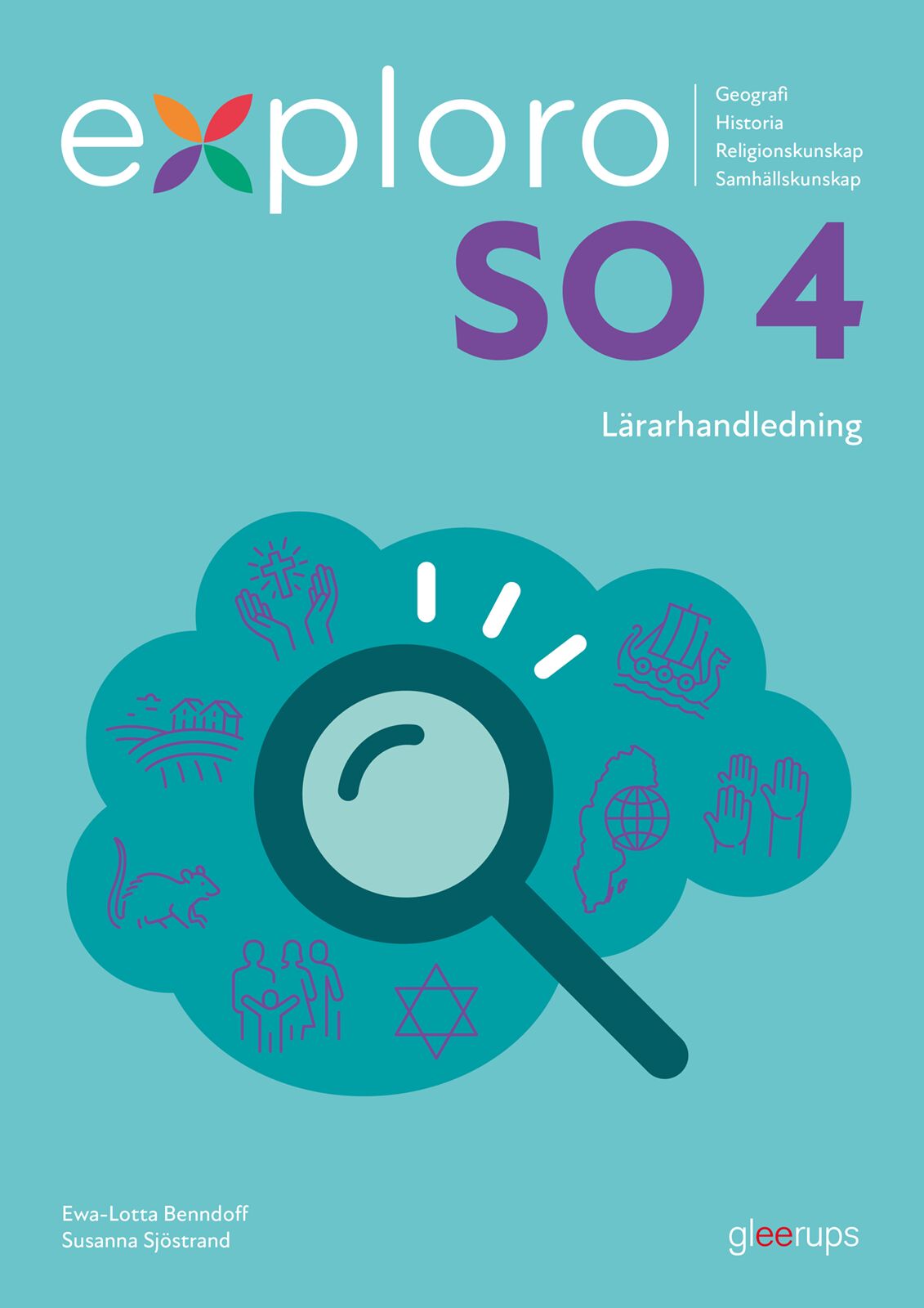 Omslag: Exploro, SO åk 4, lärarhandledning