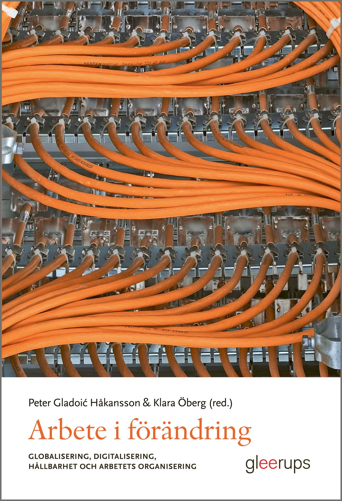 Omslag: Arbete i förändring : globalisering, digitalisering, hållbarhet och arbetets organisering