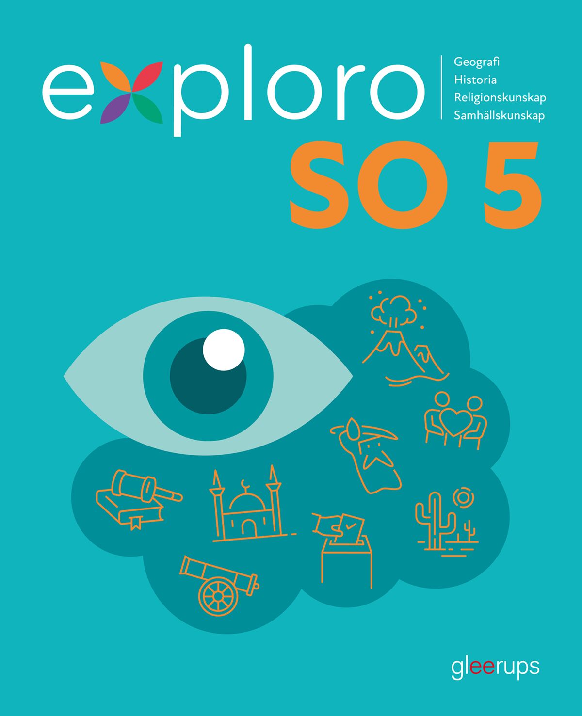Omslag: Exploro SO åk 5, grundbok